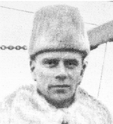 Wilhelm Thesleff saapumassa Suomeen